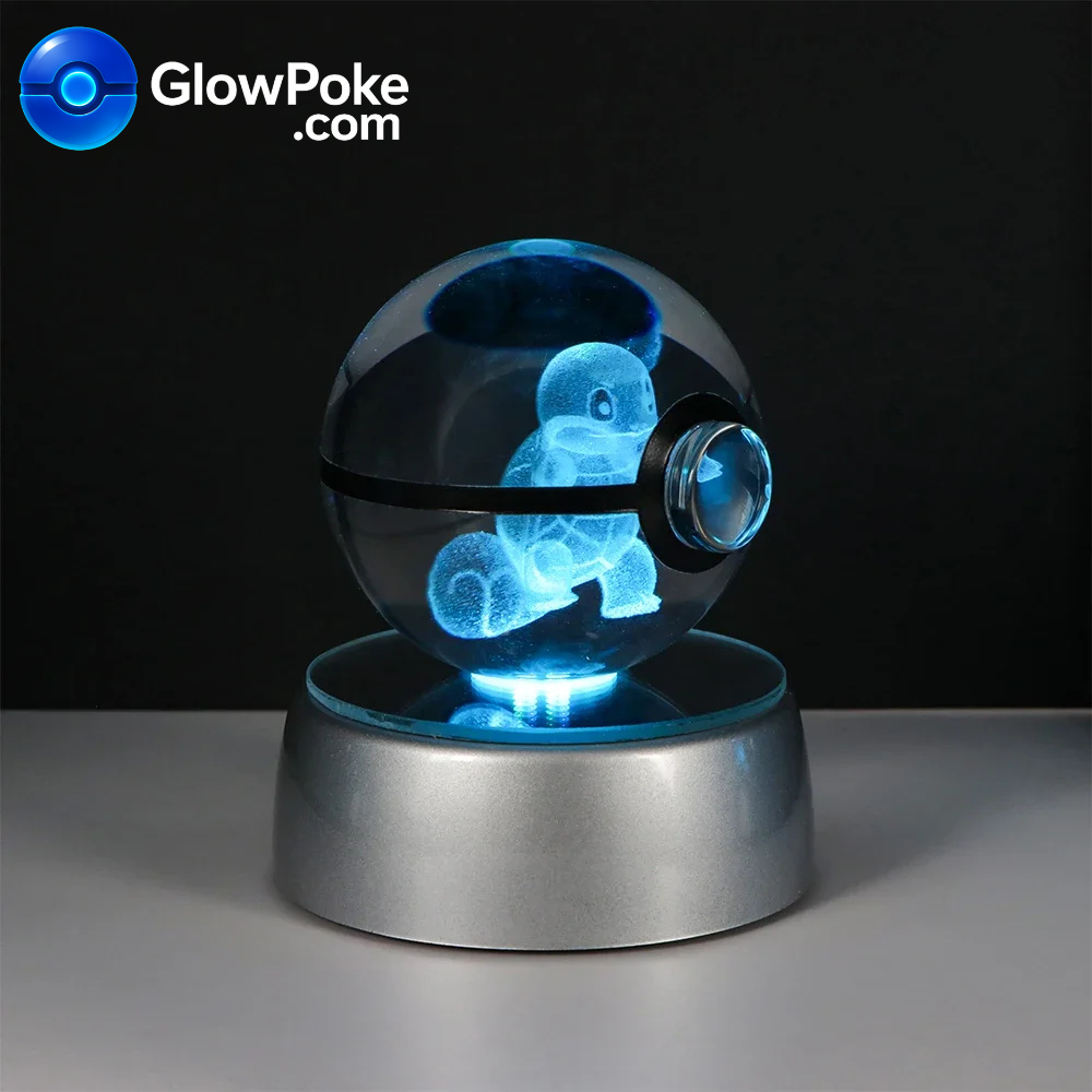 Squirtle - Pokémon Crystal Glow PokéBall