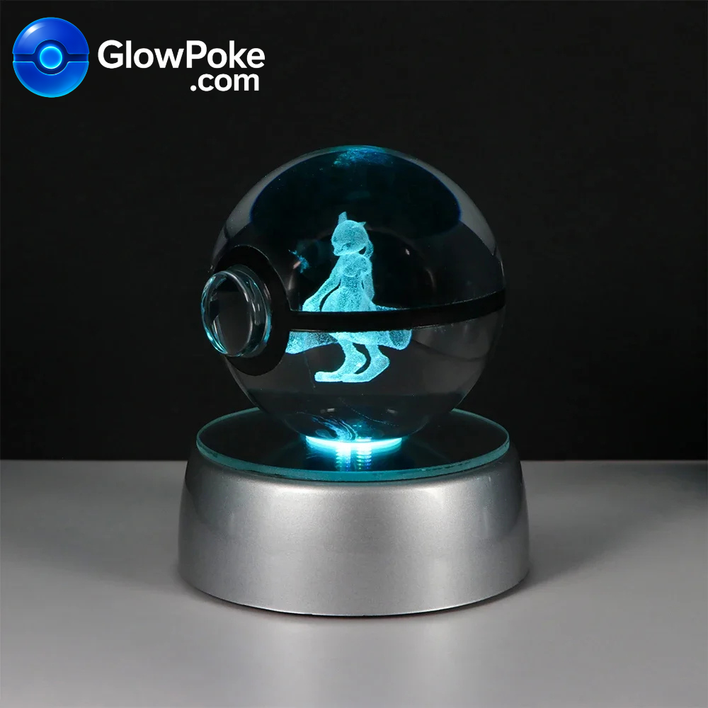 Mewtwo - Pokémon Crystal Glow PokéBall