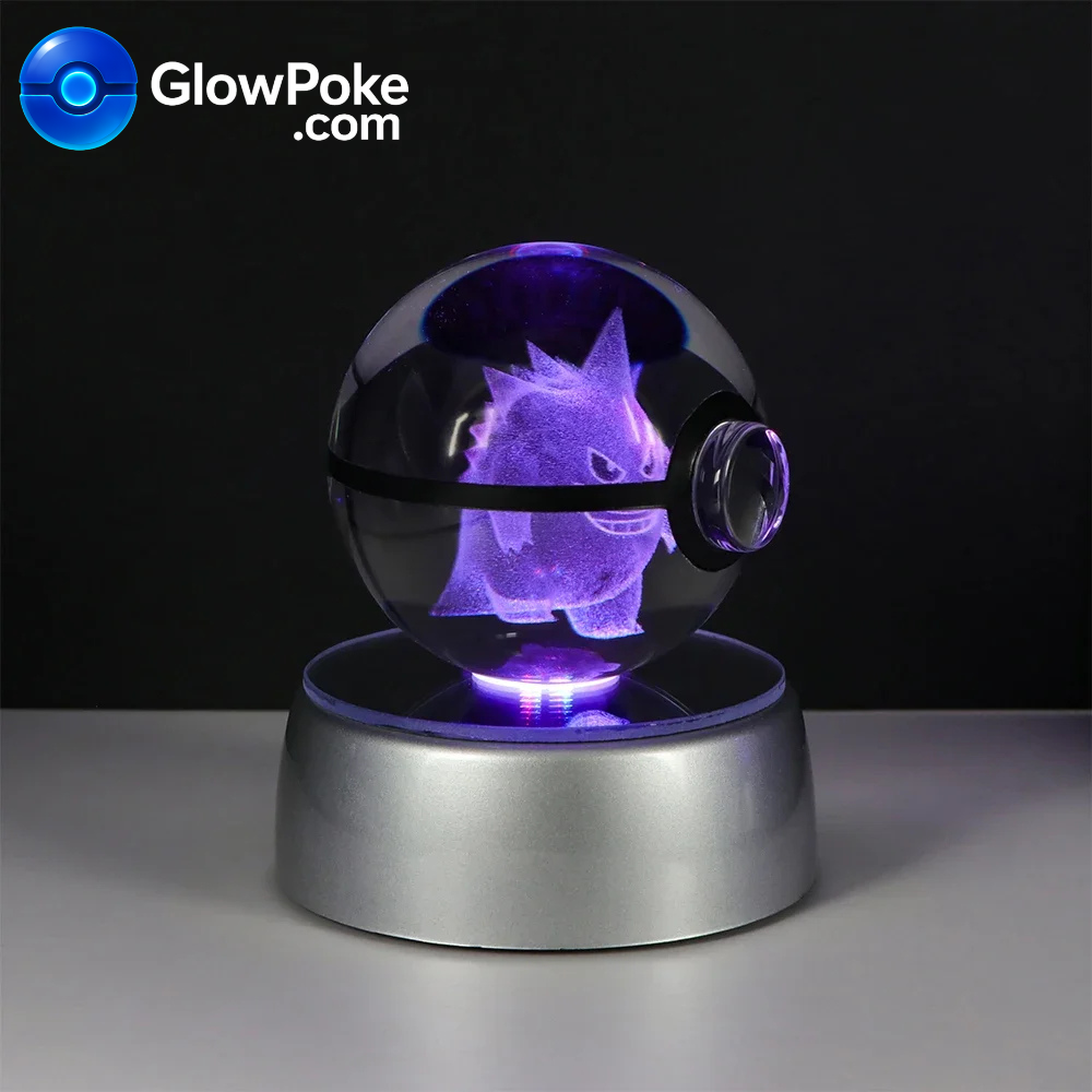 Gengar - Pokémon Crystal Glow PokéBall